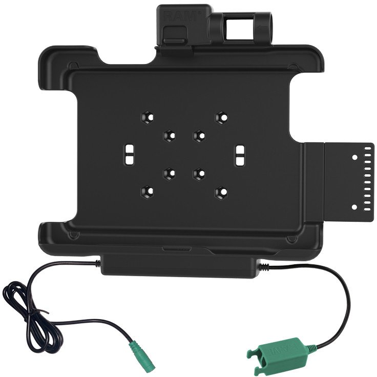 Mbajtëse tableti RAM Mounts RAM-HOL-HON9PD2U, për Honeywell RT10, me karikim dhe 2x USB, e zezë