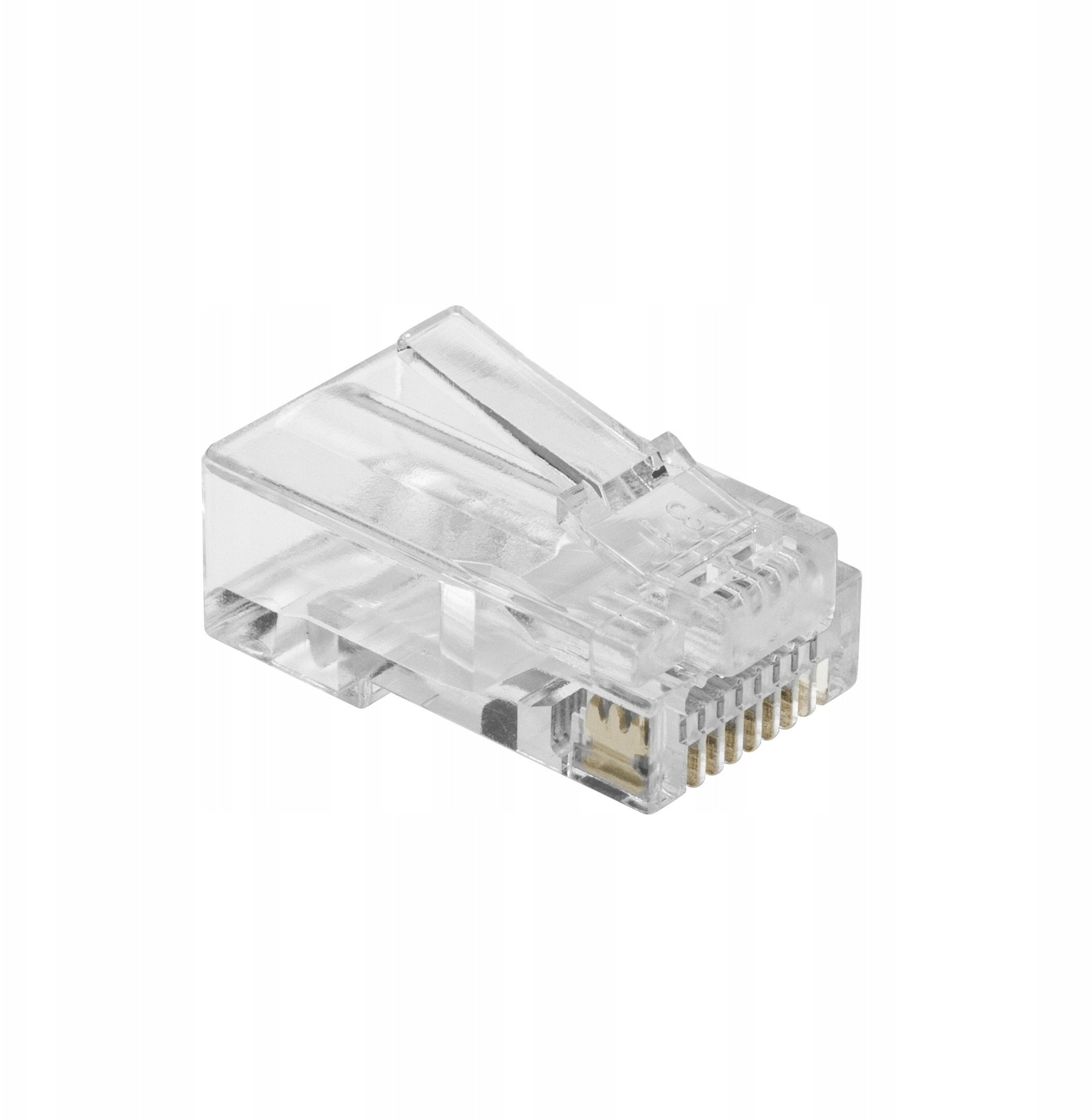 Мрежен конектор Maclean RJ45 MT177, UTP CAT6, Pass Through, проѕирен