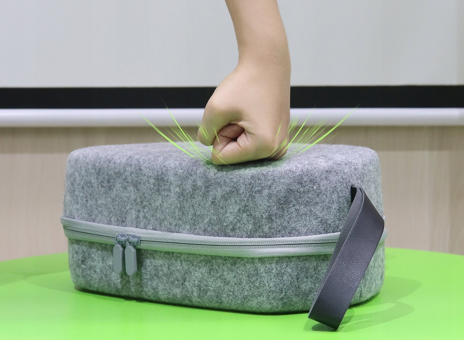 Kuti mbrojtëse VR JYS JYS-OC007, për Oculus Quest 2, me rrip dore, gri