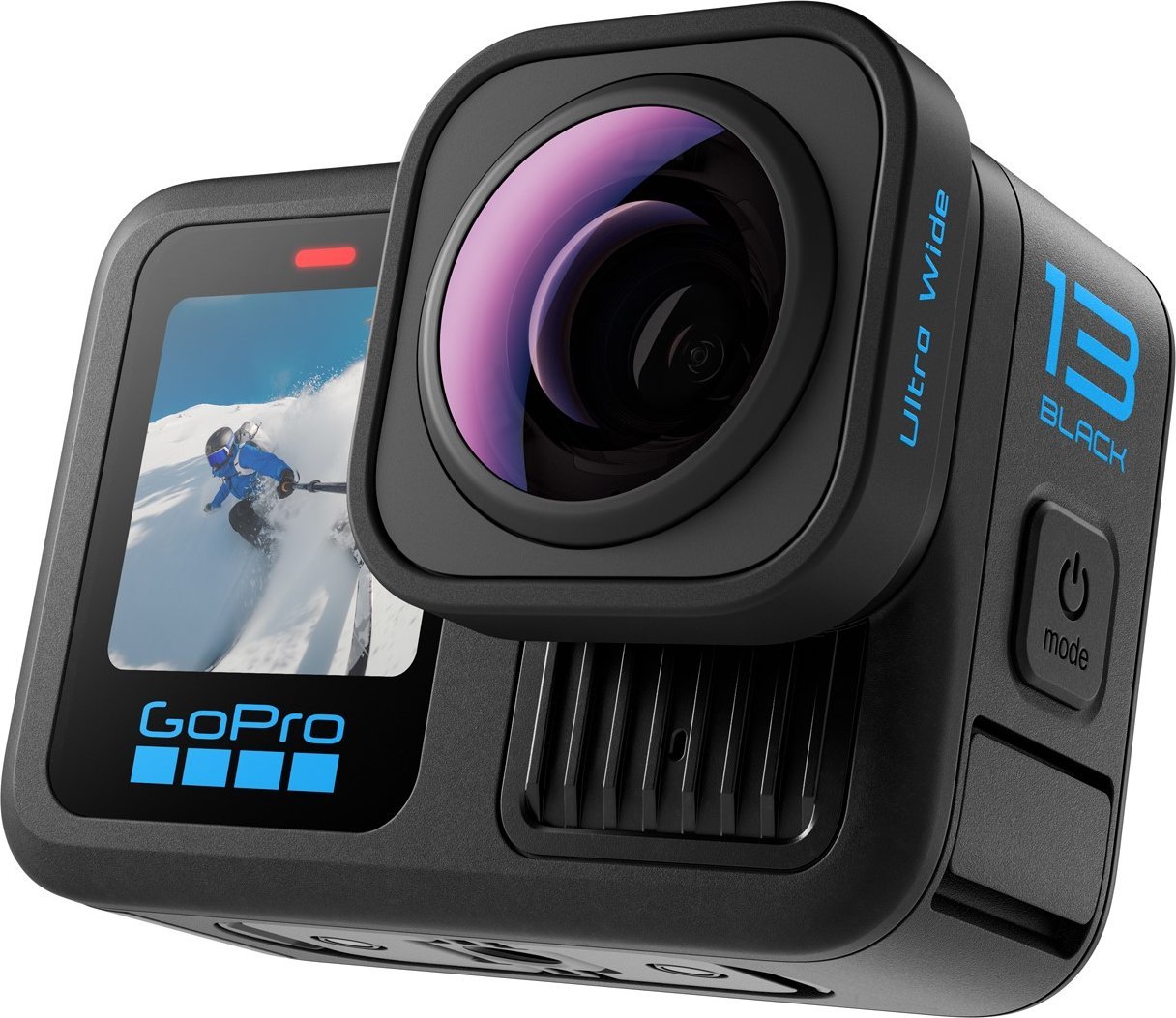 Modul lente GoPro Ultra Wide Lens Mod, për HERO13 Black, i zi