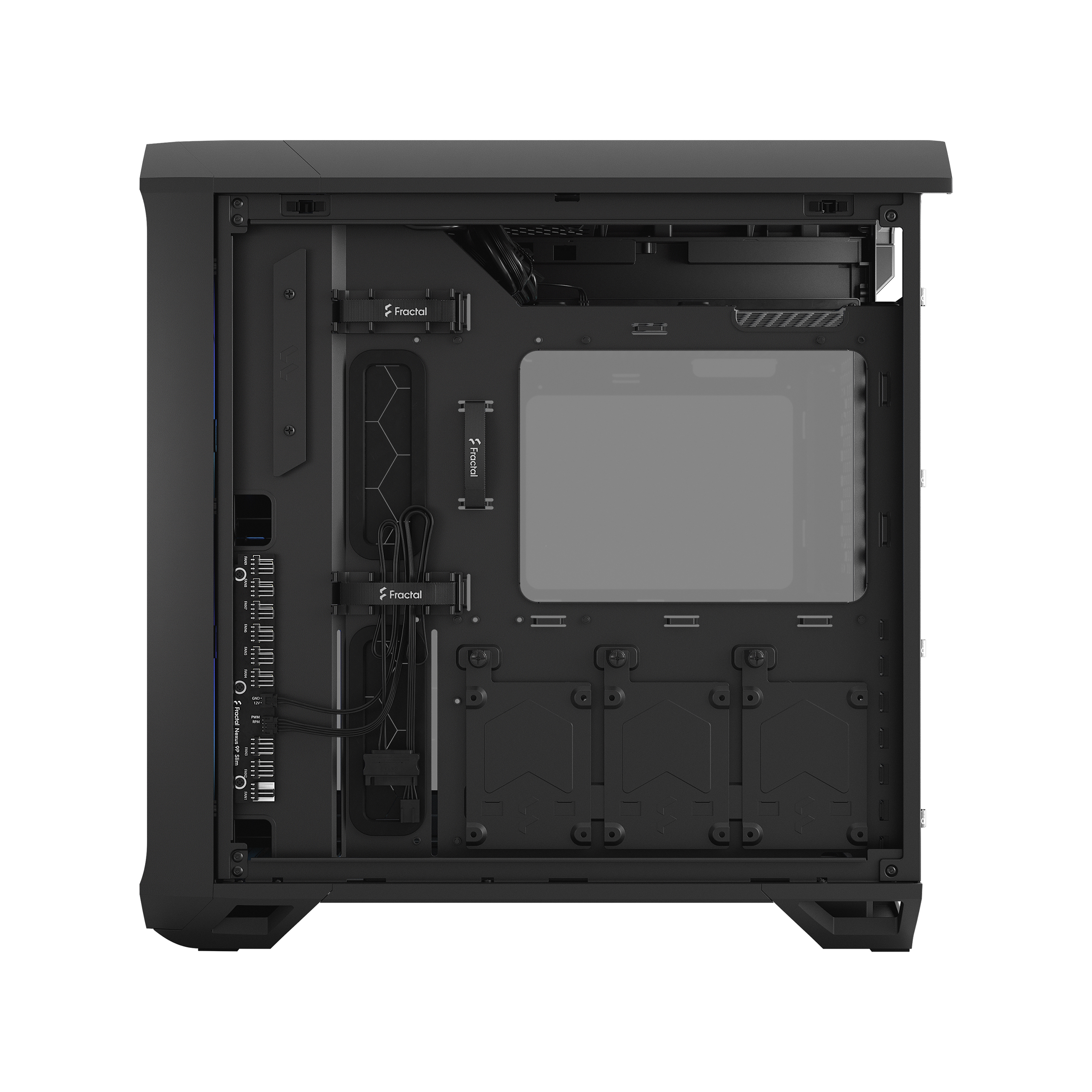 Kasë për PC Fractal Design Torrent Compact RGB Black TG, e zezë