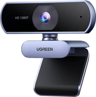 Webcam Ugreen CM678 15728, 1080P Full HD, mikrofon me reduktim zhurme, e zezë