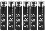 Батерии AAA Sirius, пакување 6 парчиња