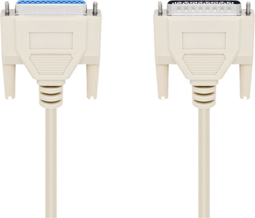 Kabllo seriale Pro D Sub 25 pin, 1.8m, gri