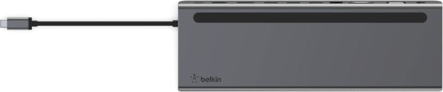Dock USB C Belkin INC004btSGY, 11 në 1, 100W, gri