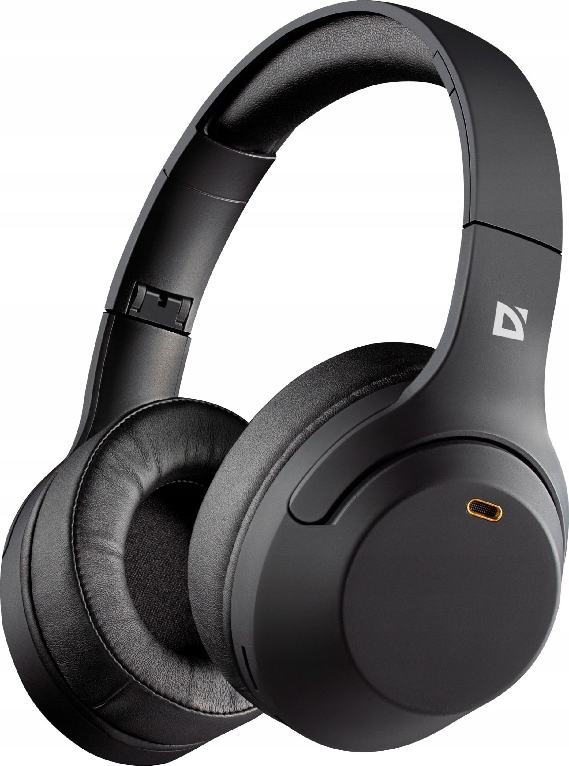 Kufje Defender 63690, me kabllo, të zeza