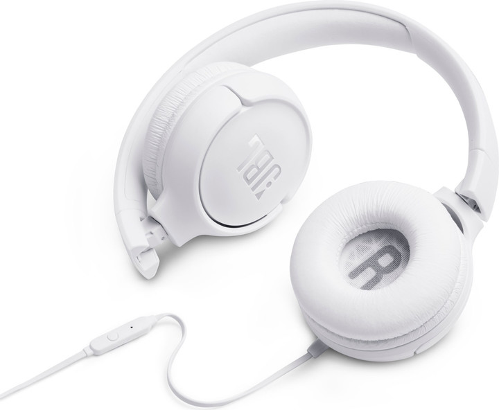 Kufje JBL T500, të bardha