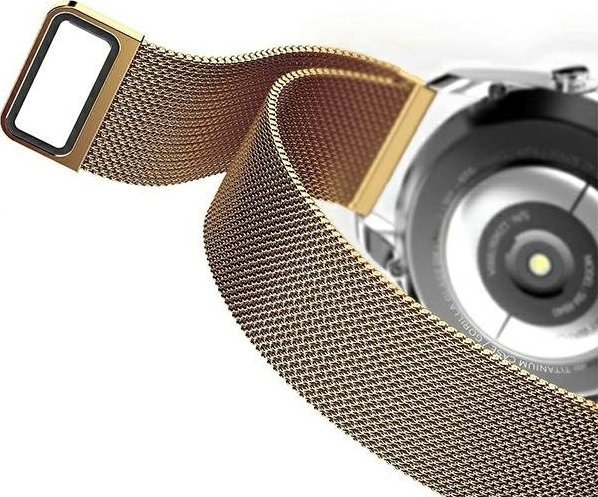 Rrip dore Mercury Mesh Band për Apple Watch, 38/40/41mm, çelik inox, ngjyrë ari