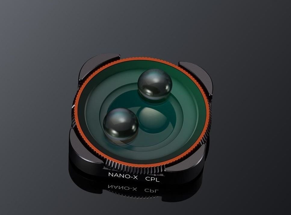 Filtër polarizues K&amp;F Concept CPL Nano X KF01.2336, për GoPro Hero 9 10 11 Black, i zi