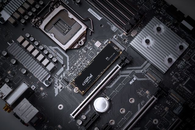 Disk SSD HP Crucial P3, 1TB, M.2 NVMe, PCIe Gen3, 3500MB/s, 3D NAND