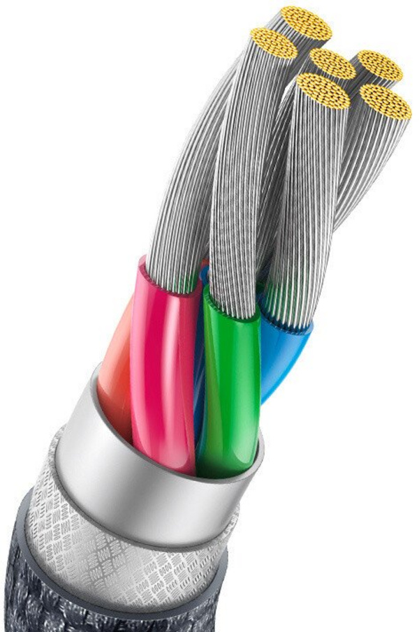 [OUTLET] Kabllo karikimi / të dhënash Baseus Crystal Shine Series USB-A - USB-C, 100W, 1.2m, e zezë