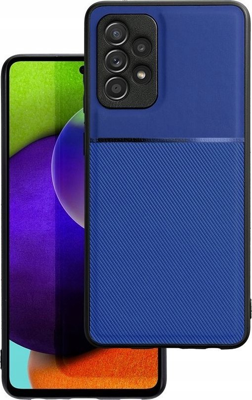 Futera Noble për Samsung Galaxy A55 5G, TPU dhe polikarbonat, blu