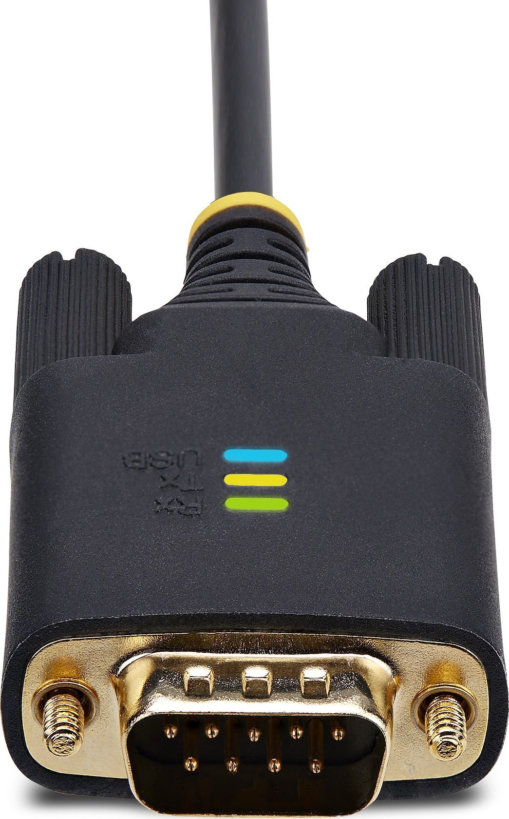 Kabllo USB në serial StarTech 10ft 3m, USB A në DB9 RS232, çip FTDI, e zezë