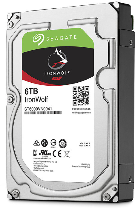 Disk i brendshëm Seagate IronWolf, 3.5", 6TB                    