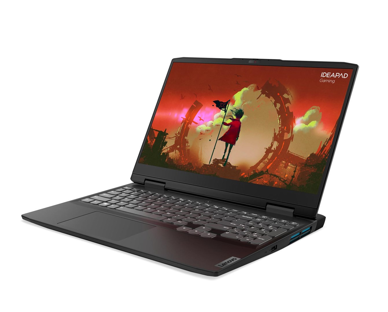 Laptop Lenovo IdeaPad Gaming, 15.6", AMD Ryzen 5 7535HS, 16 GB RAM, 512 GB SSD, NVIDIA GeForce RTX 3050, i hirtë