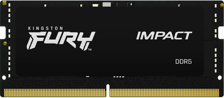 Оперативна меморија Kingston Fury Impact 32GB (2x16GB) DDR5 6000 CL38 SO-DIMM