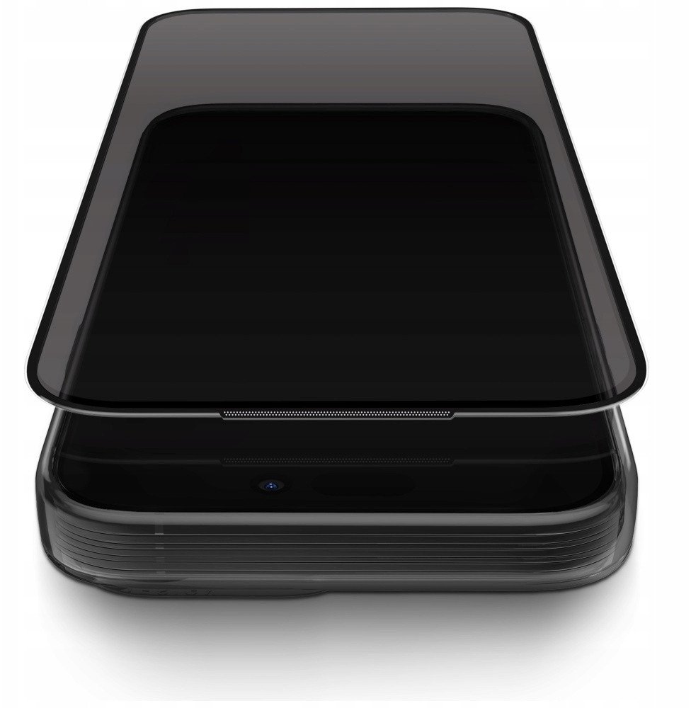 Заштитно стакло Uniq Optix Privacy за iPhone Air, калено стакло, проѕирно