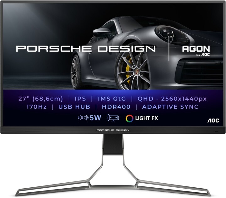 Monitor AOC PD27S - LE, 27", QHD, i zi