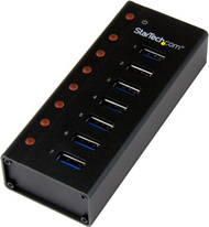 USB Hub StarTech (ST7300U3M), 7x USB-A 3.0, e zezë