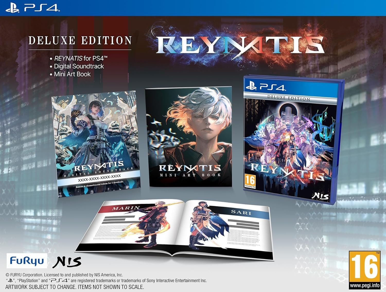 Loja PS4 REYNATIS Deluxe Edition, aksion RPG