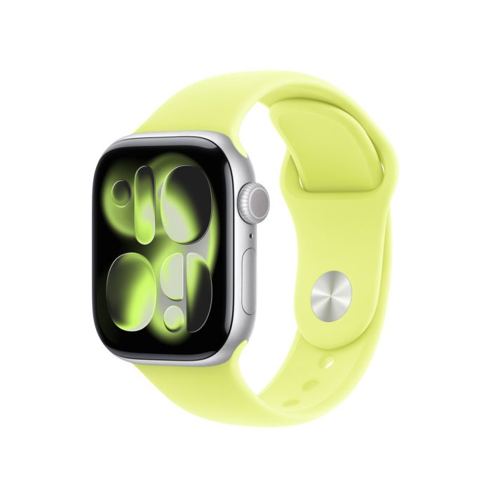 Apple Watch 42mm Band, Neon Yellow Sport Band, M/L, Seasonal