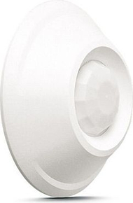 Detektor lëvizjeje PIR Satel AQUA Ring, dual pyroelement, 360°, i bardhë