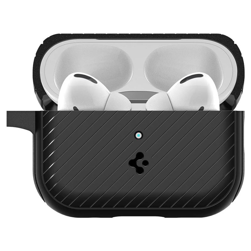Mbrojtëse për kufje AirPods Pro 2 Spigen Mag Armor MagSafe, e zezë
