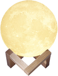 Altoparlant Bluetooth Denver LBS-150, me drita LED, bateri rikarikueshme, i bardhë