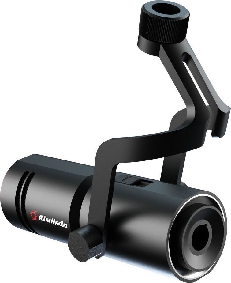 Mikrofon AVerMedia Live Streamer MIC 330, dinamik, XLR, i zi