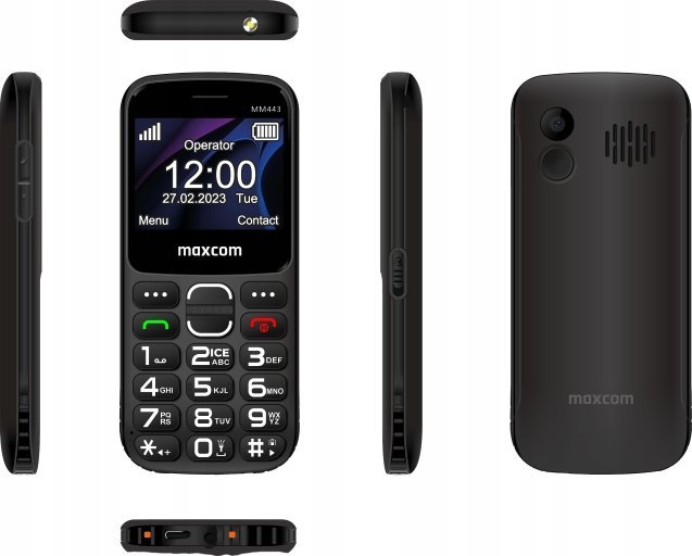 Telefoni Maxcom MM 443, 4G, Dual SIM, i zi