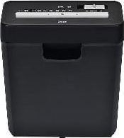 Шредер за документи Tracer EDGY10L, 10L, за картички за плаќање, црн