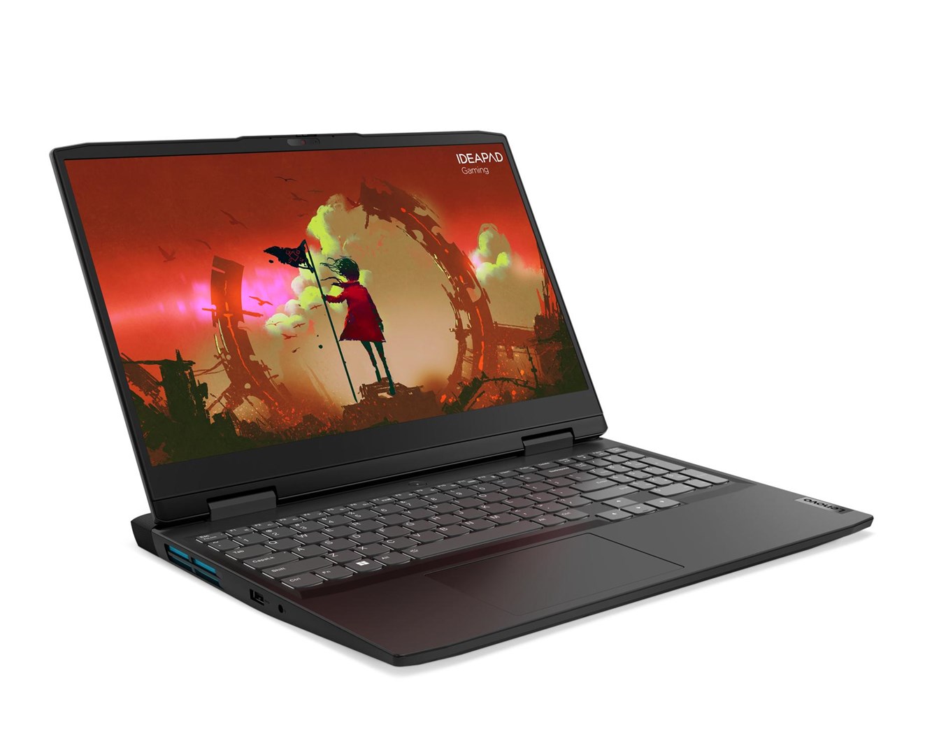 Laptop Lenovo IdeaPad Gaming, 15.6", AMD Ryzen 5 7535HS, 16 GB RAM, 512 GB SSD, NVIDIA GeForce RTX 3050, i hirtë