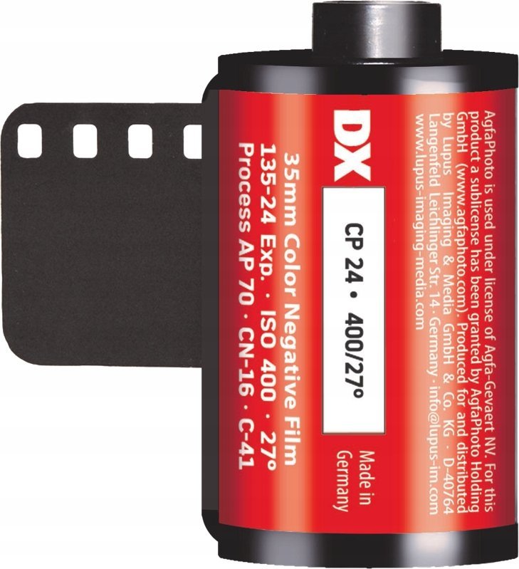 Film fotografik AgfaPhoto Color 400, 35mm, 24 ekspozime