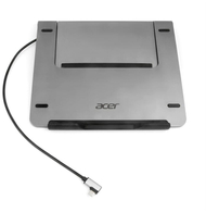 Mbajtëse laptopi Acer me stacion docking 5në1 USB-C, e argjendtë