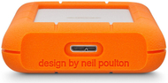 Hard disk i jashtëm LaCie Rugged STFR1000800, 1TB, USB C, portokalli