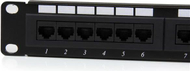Patch Panel StarTech, 24x RJ-45, Cat.6, 19"