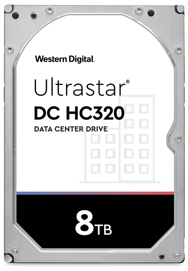 Hard Disk Western Digital Ultrastar DC HC320, 8TB, 3.5", SAS, i zi