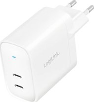 Karikues muri LogiLink PA0282, 40W, 2x USB C PD PPS, i bardhë