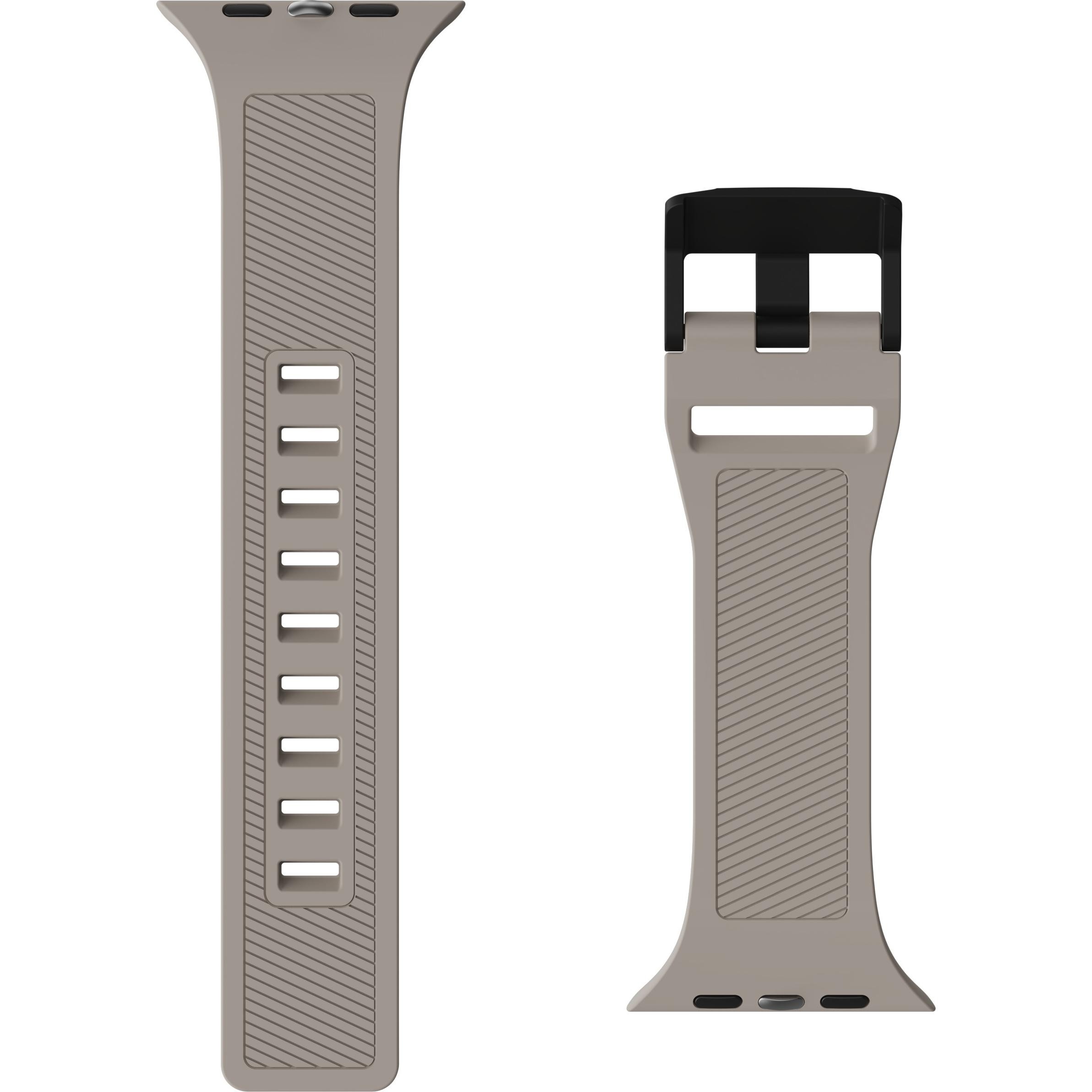 Rrip silikoni UAG Scout për Apple Watch, 44 45 46 49mm, Titanium