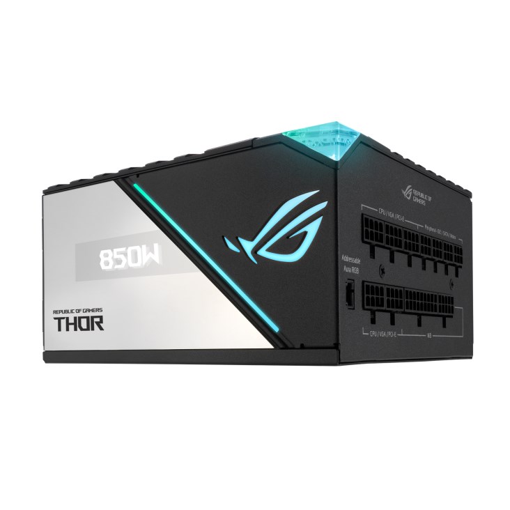 Извор на енергија ASUS ROG THOR 850W Platinum II, 20+4 pin ATX, 850 W