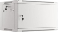 Kasetë murale rrjeti Lanberg WF01-6406-00S, 19", 6U, gri