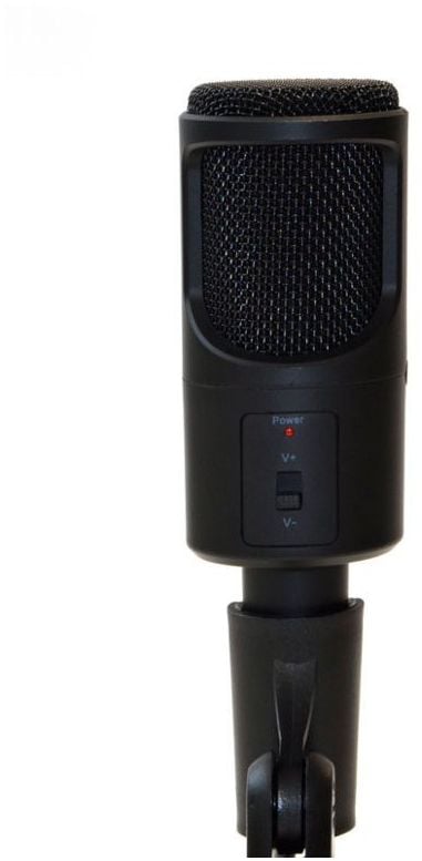 Mikrofon USB gaming Hiro Milo, me tripod, reduktim zhurme, i zi