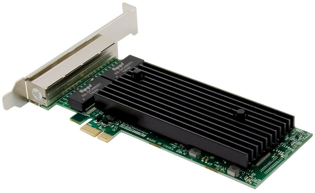 Мрежна картичка Microconnect PCIe X1 Intel, Gigabit, за десктоп