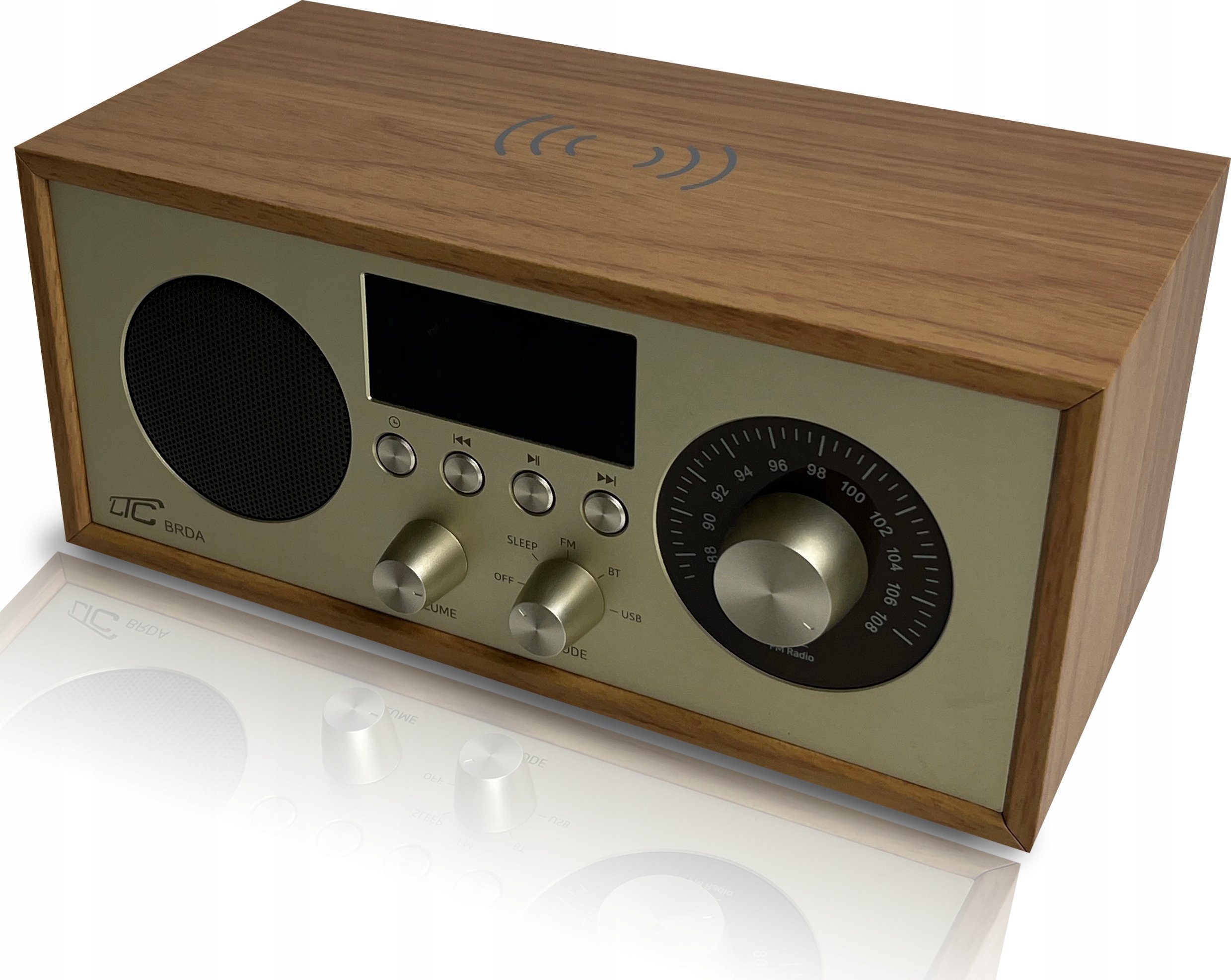 Radio portative LTC LXLTC511BJ, FM Bluetooth USB, 10W, e zezë