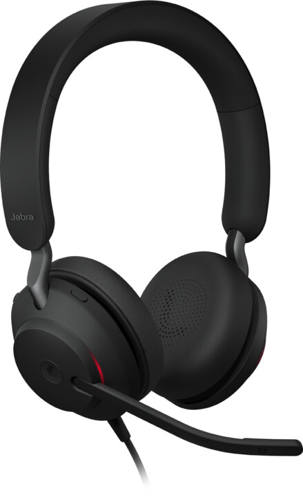 Слика на Слушалки Jabra Evolve2 40, USB-A, MS Stereo, црни