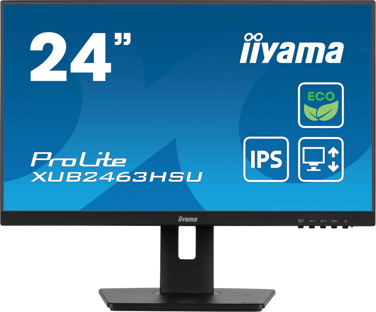 Monitor iiyama ProLite XUB2463HSU-B1, 24", 1920 x 1080, 100 Hz, i zi