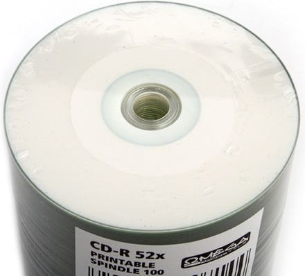 Disqe Omega CD-R 700 MB 52x, 100 copë