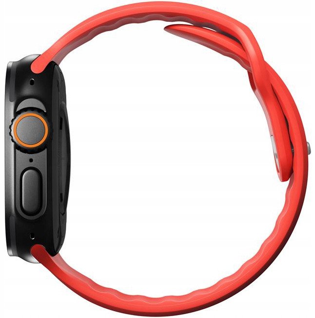 Rrip ore Nomad Tempo Band 49mm Coral, FKM fluoroelastomer, për Apple Watch, rozë