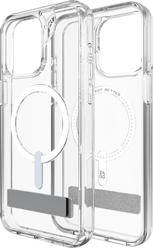 Mbulesë mbrojtëse ZAGG Crystal Palace për iPhone 15 Pro Max, MagSafe, transparente