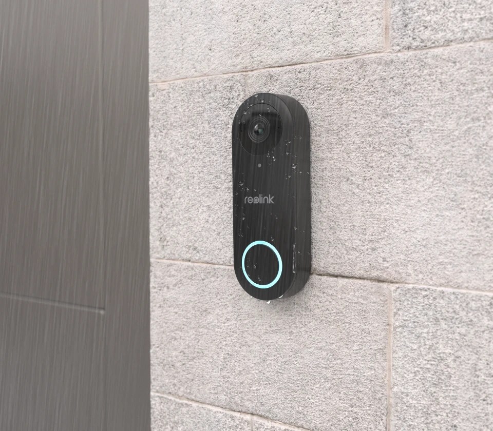 Zile dere Reolink Video Doorbell WiFi, 2K+, e zezë